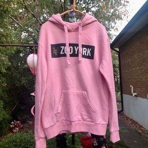 A Baby Pink Zoo York Hoodie.  Very good Condition!